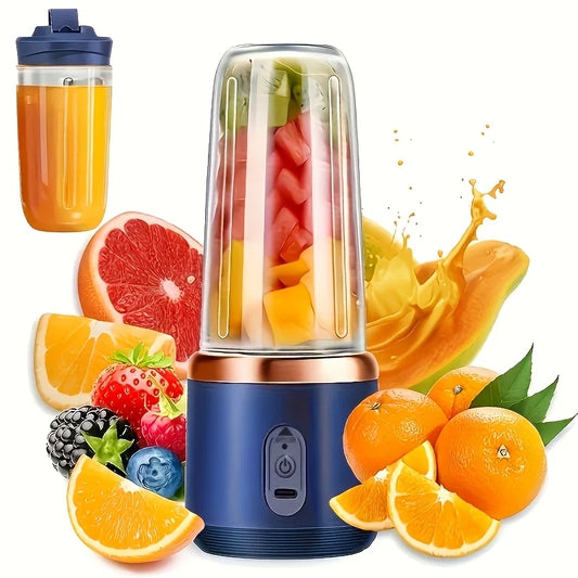 400ml Portable USB Blender Electric Travel Juicer Cup For Smoothie Milkshake Kitchen Mini Mixer Tool