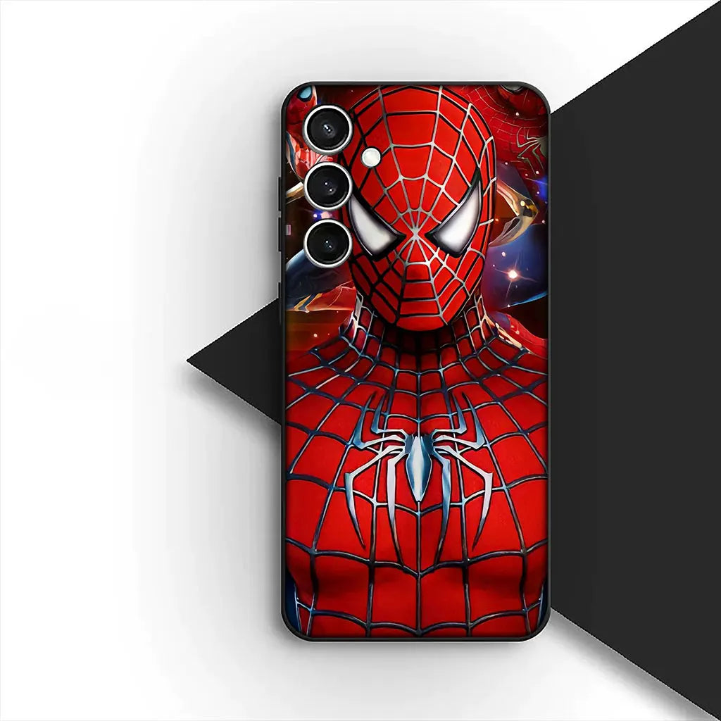Phone Cover for Motorola Moto G86 G57 E14 E15 G14 G34 G35 G84 G24 A54 G15 Power E22 Casing Soft Case Spider Man Marve Spiderman