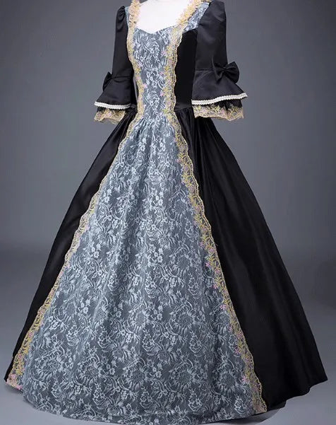 Halloween Cosplay Costumes for Adult Woman Palace Court Medieval Renaissance Retro Gothic Princess Victorian Ball Dress S-5XL