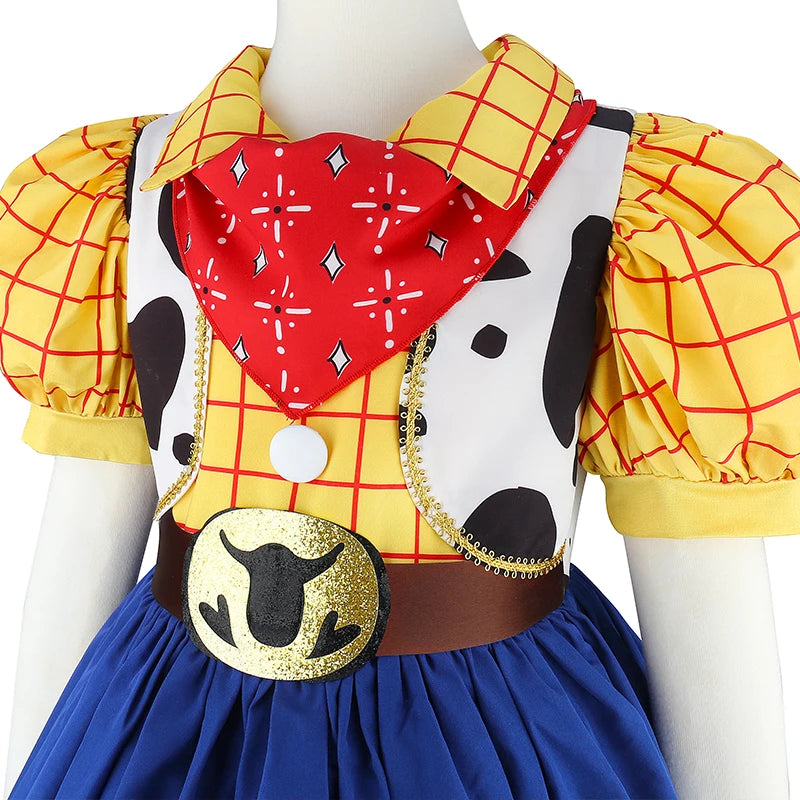 2026 New Halloween Girls Dress Up Costumes Children's Cosplay Costumes Children's Role Play Princess Dresses Complete Set