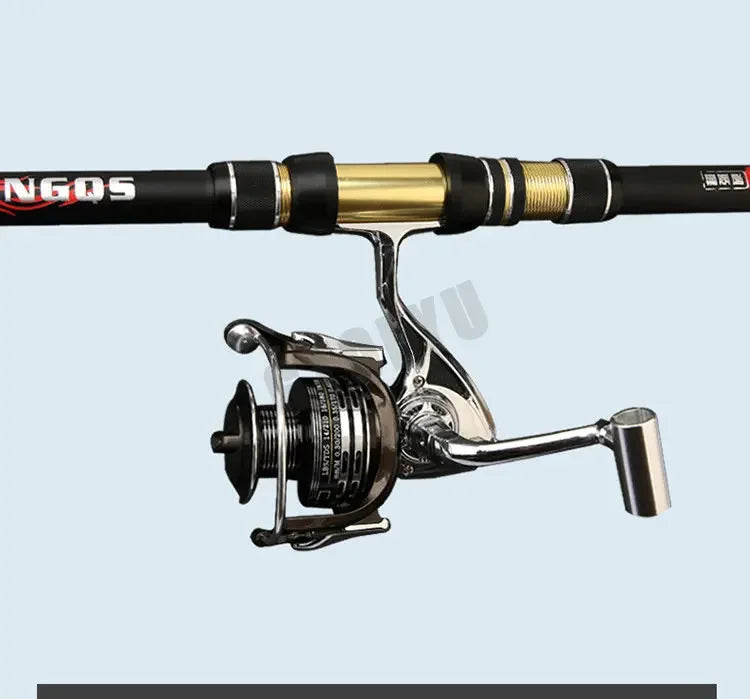 Telescopic Portable High-Quality Fishing Rod 2.1M,2.4M,2.7M,3.6M,3.9M,4.5M Travel Sea Boat Rock Fishing Rod Carp Fishing Gear