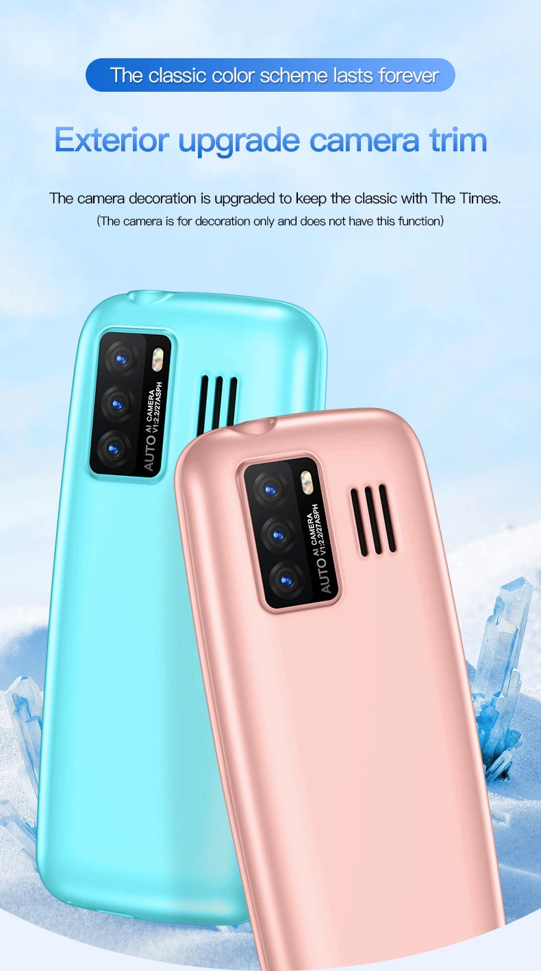 C99(H11) 4G Button Phone 2.4inches TFT Screen Dual SIM Dual Standby Voice King Alarm Clock 1500mAh Battery Torch CellPhone