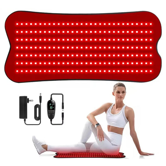 210 LEDs red Infrared Light Therapy Pad Beauty Devices portable 660nm 850nm Relax Pad for face,body back knee hands feet relief