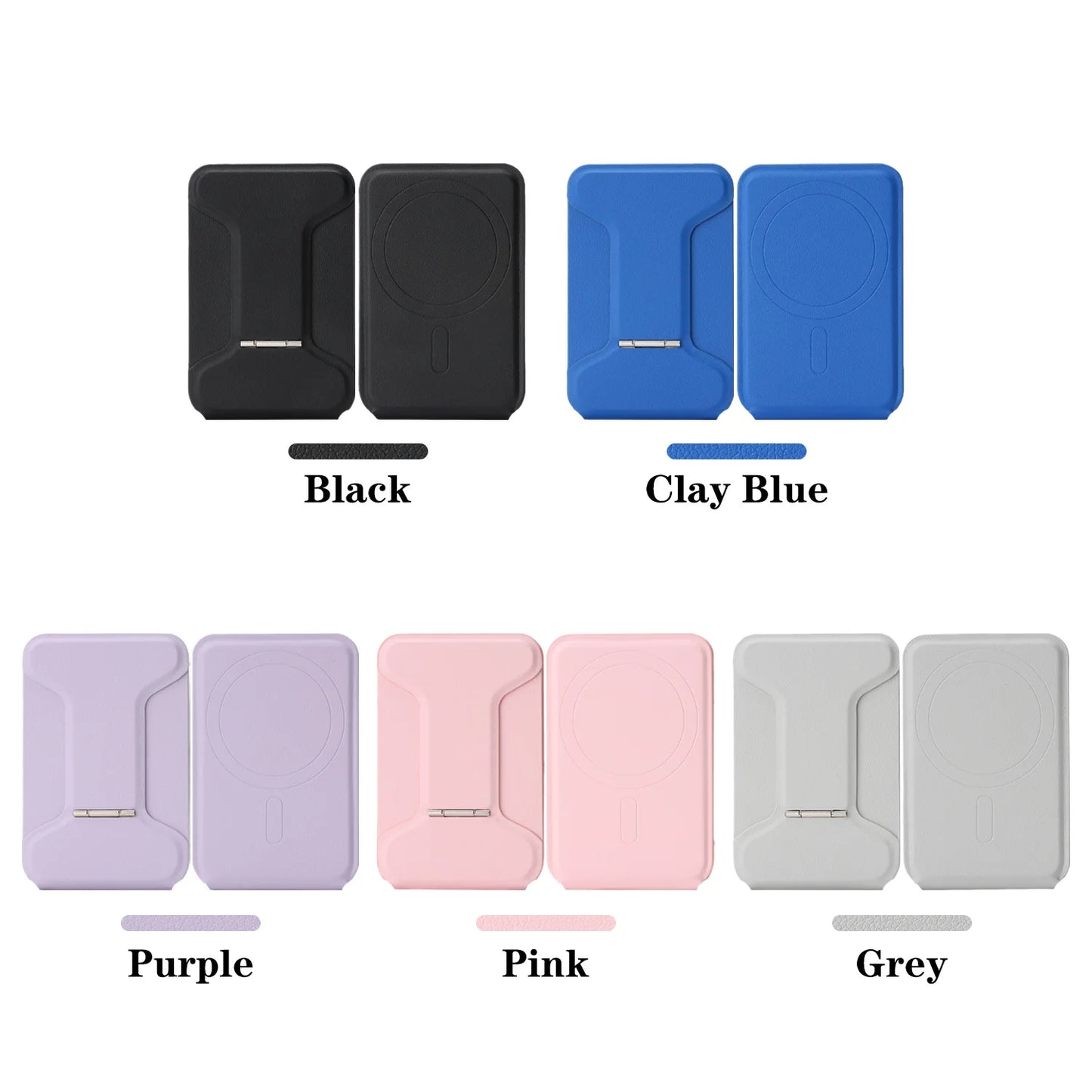 Functional Magnetic Card Holder Adjustable Stand Selfie Stick Compatible with MagSafe Card Holder