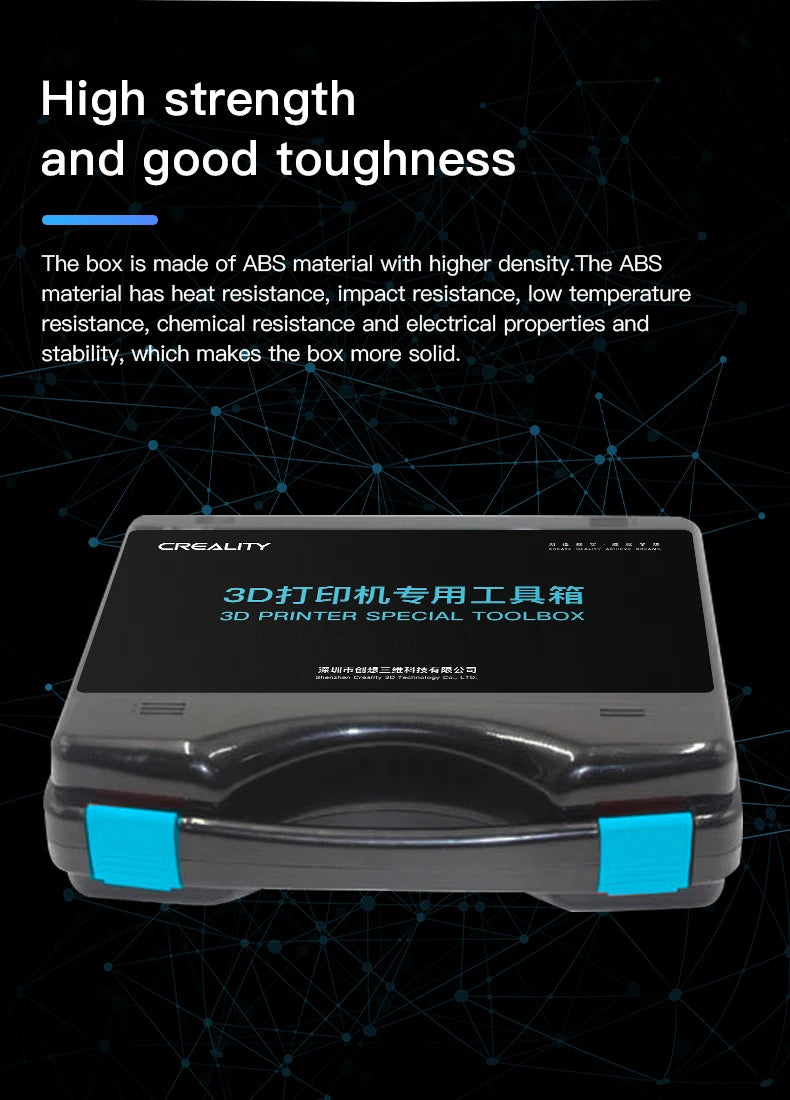 Creality 3D Printer Tool Box 3d Printers Fix Kits Multi Tools With Tool Boxes Printer Installation Maintenance Tools Sets