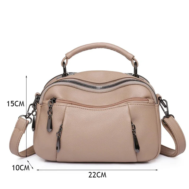 Luxury Women Handbags Designer Brand Leather Shoulder Bag Female Fashion Crossbody Bags for Women Clutch Purse Sac A Main