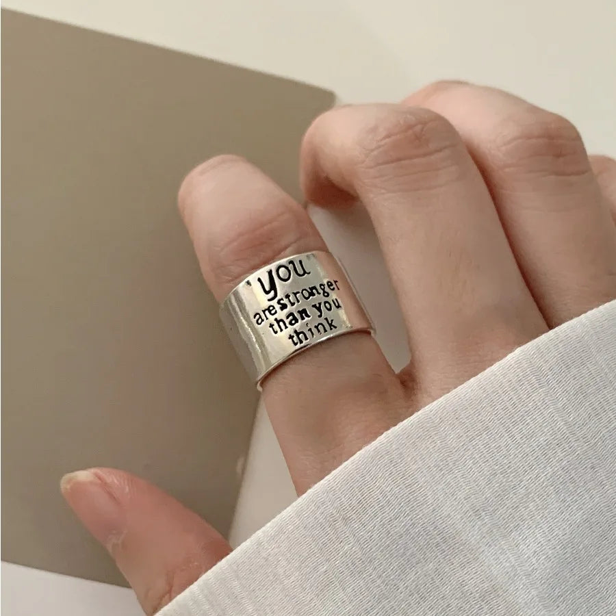 VENTFILLE 925 Sterling Silver Geometric Line Cross Wrap Open Ring For Women Gift Irregular Punk Adjustable Jewelry Dropshipping