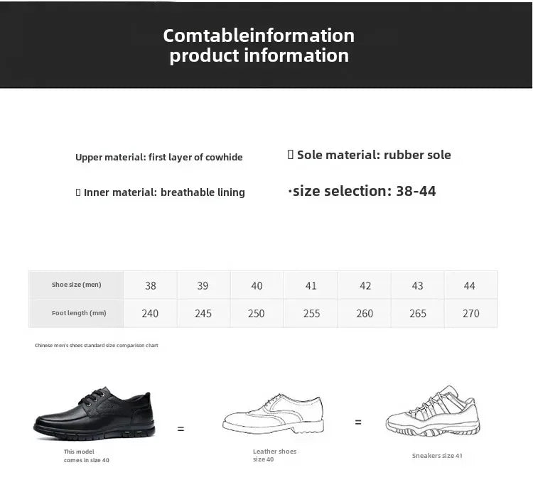 2025 Kitchen King Men's Shoes Anti-Slip Waterproof Oil-Resistant Durable Casual Leather Work Shoes For Chefs Perfect For Spring