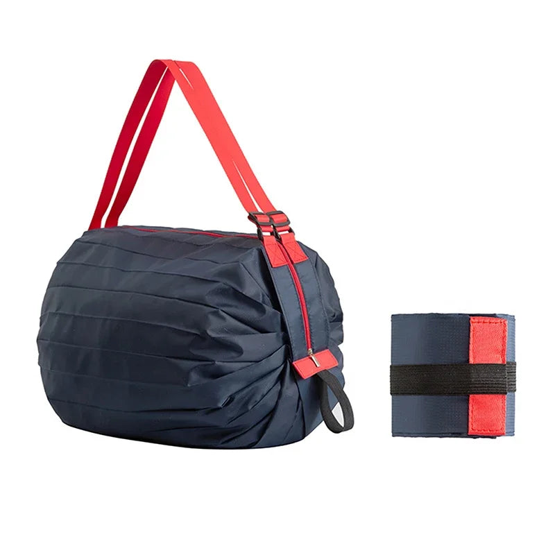 Portable Foldable Camouflage Grocery Tote Large Capacity Reusable Shopping Handbag With Handle Outdoor Travel Storage Bag