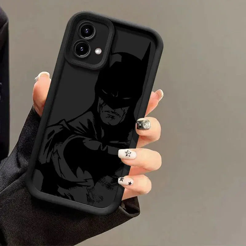 B-Bats-Mans Marvel Phone Case for Motorola Moto Edge 70 60 Fusion 50 Pro 40 Neo G06 G56 G86 G85 G84 G75 G56 G53 G52 30 G14 Cover