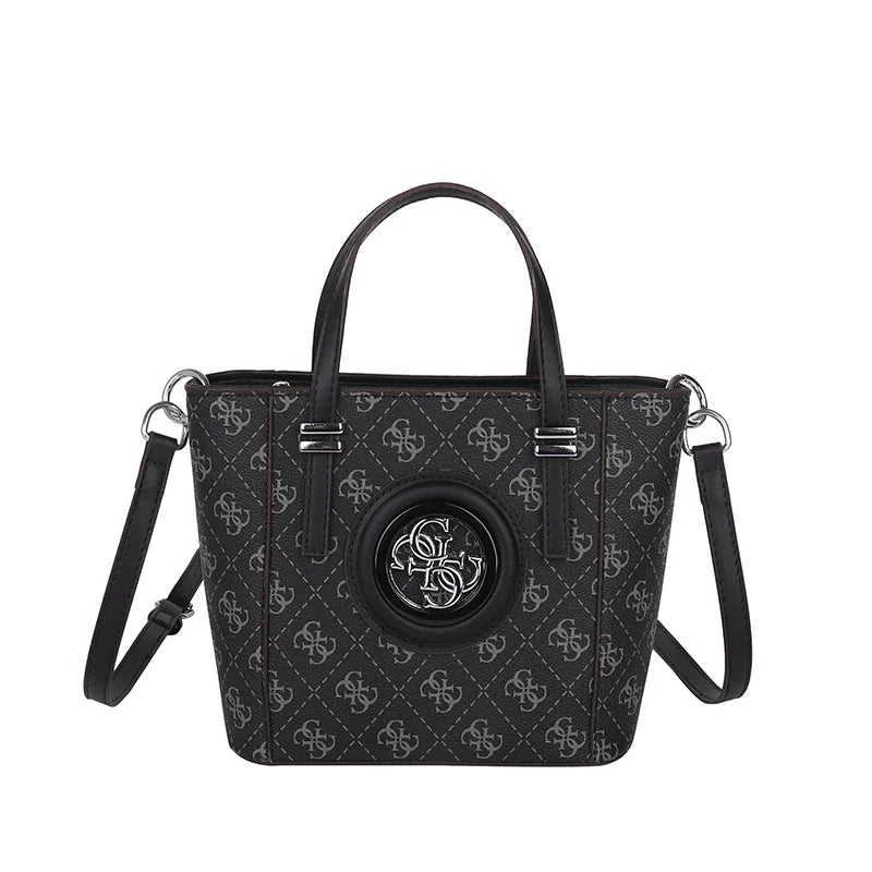 Vintage Leather Diaper Bag For Ladies High-end Simple Fashionable Classic Design Trendy Large Capacity Commuter Backpack