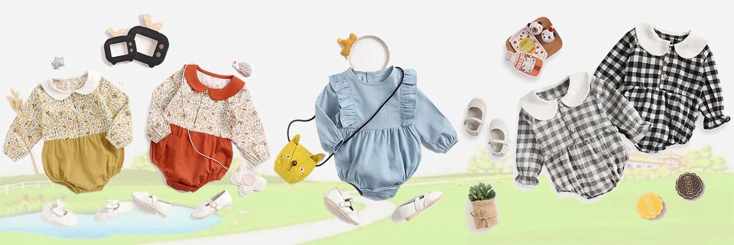 Toddler Christmas Winter Jumpsuits  Fleece Thickened Rompers Infants Baby Clothing Warm Cozy