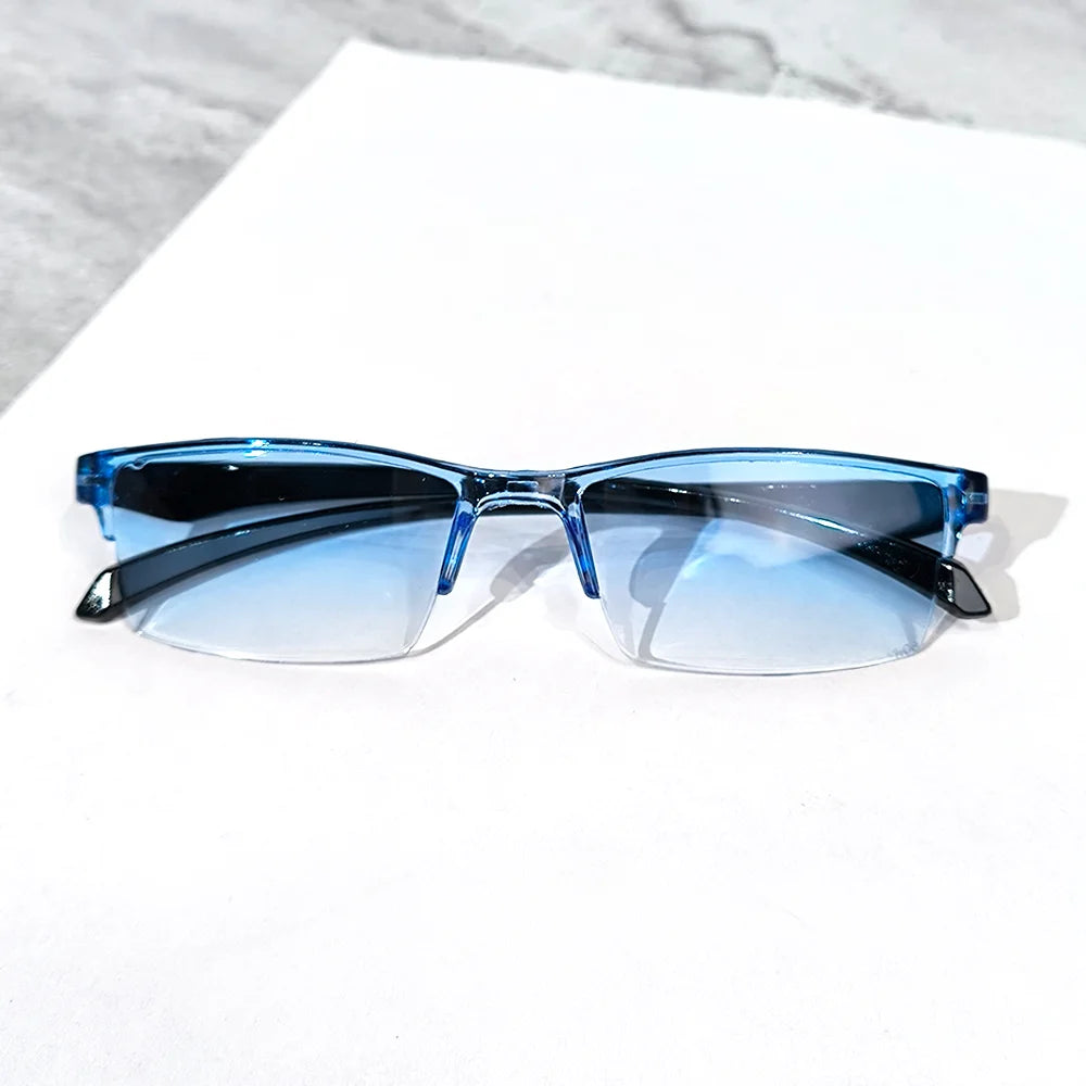Smart Automatic Zoom Eyeglasses Anti-Blue Light Reading Glasses Men Women Optical Spectacle Computer Eyeglass