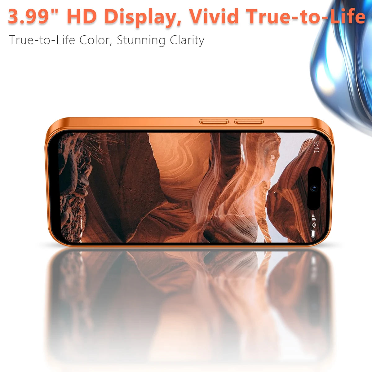 ONEMYTH 2026 new A18 Pro mini smartphone, 2GB RAM 16GB ROM, 4G network, 4.0-inch portable small Android phone