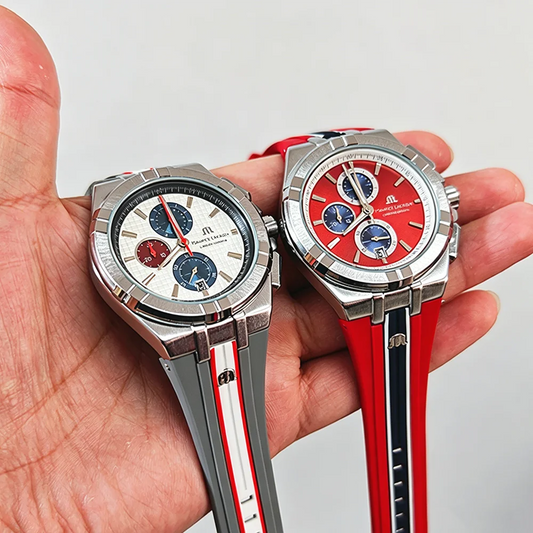 High Quality Maurice Lacroix Brand Watches For Mens Multifunction Chronograph WristWatch Business Precious Quartz AAA Male Clock
