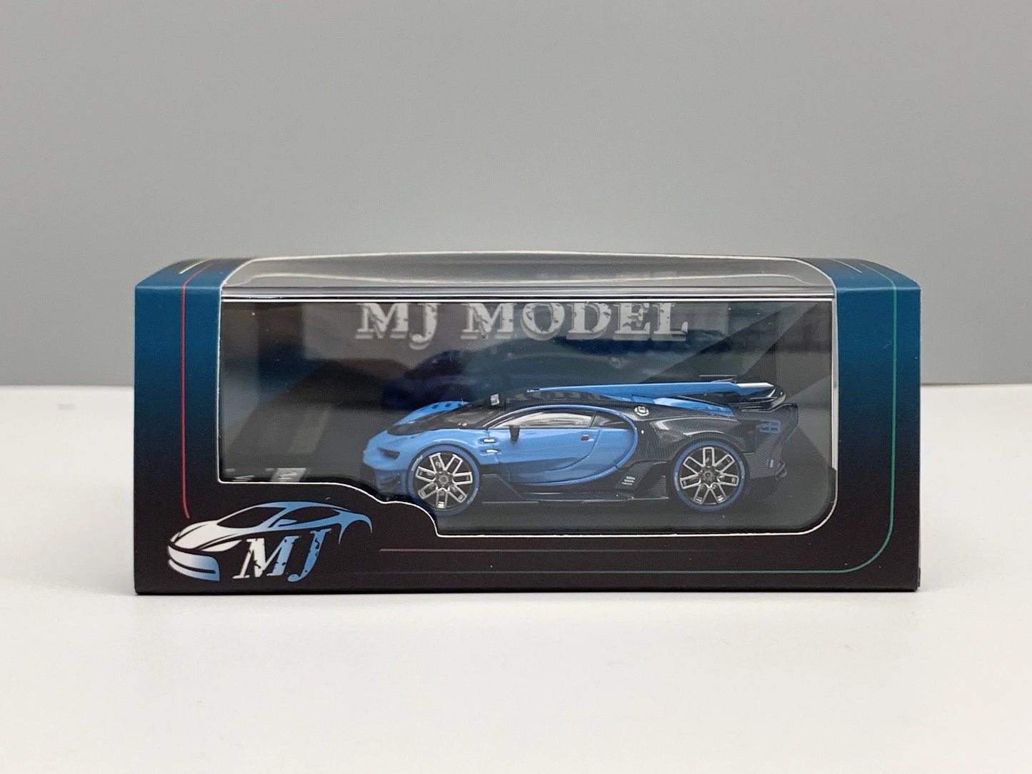 MJ 1:64 BUGATTI VISION GT Alloy Car Model Collection Ornament