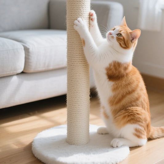 Cat Scratching Post for Cat Tree Tower DIY Cat Climbing Frame Replacement Post Sisal Rope Entangle Kitten Toy Scratch Furniture
