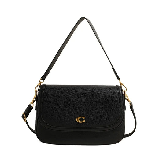2026 New Retro Luxury Women Shoulder Bag Elegant Leather Crossbody Bag High End Tote Vintage Classic Designer
