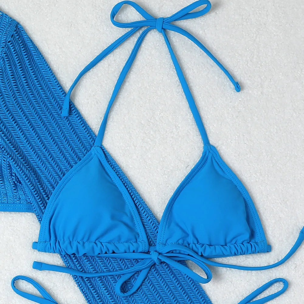 2026 Sexy Bikinis Female Swimsuits Women's Three-Piece Swimwear Beach Swim Wear Bathing Suits Brazilian Bikini Set Pool Bather
