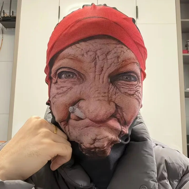 2026 Halloween Mask for Cosplay Role Play Masquerade Costumes Dress Up Celebrity Realistic Face Masks Balaclava Headgear