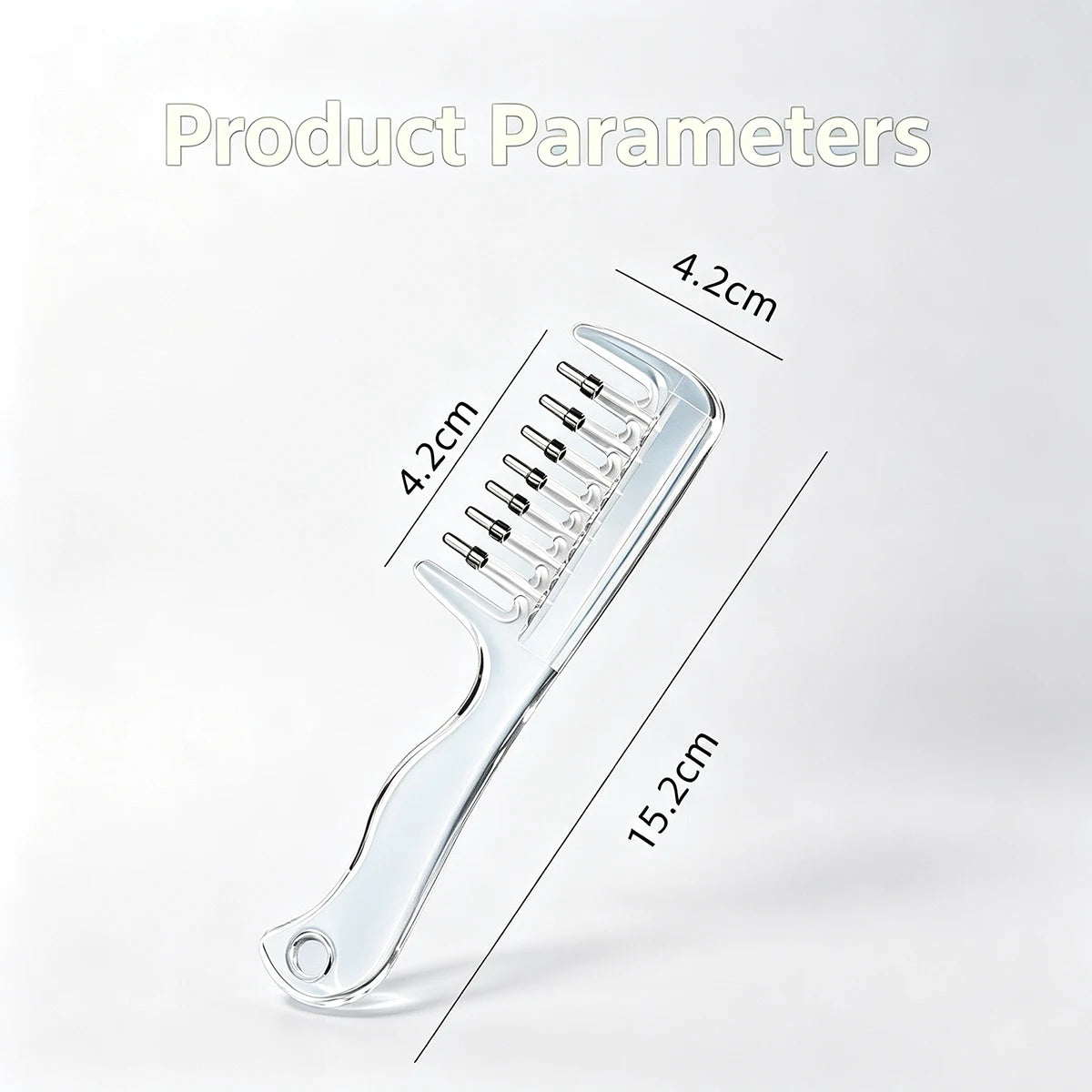 Scalp Liquid Applicator Comb, Refillable Hair Serum Oil Dispensing Comb, Roller Ball Massage Comb For Hair Root Treatment