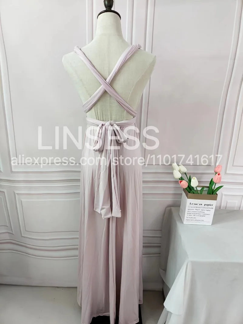 Multiway Maxi Dress Bridesmaid Dress Infinity Cocktail Dress Floor Length Bridesmaid Dress Maxi Dress for Bridesmaid Gifts