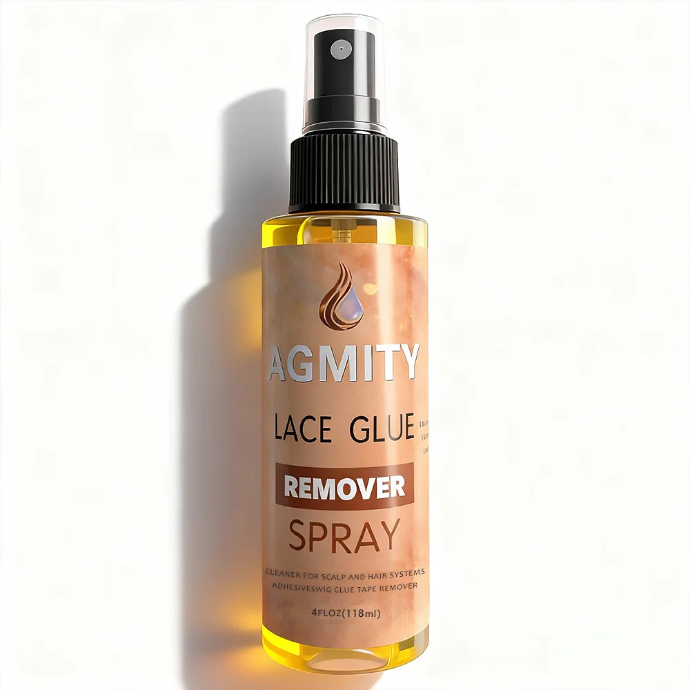 118ML Wig Glue Remover For Lace Wigs Tape Glue Remover Spray Keratin Glue Removel Spray for Closure Hairpiece Toupee Makeup Tool