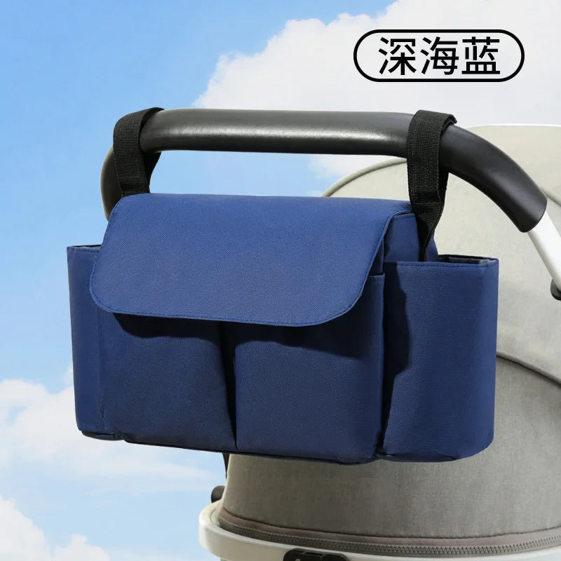 Baby Stroller Hanging Bag Accessories, Large Capacity Stroller Storage Bag, Shoulder Bag, Mother and Baby Bag, Diaper Bag Gifts