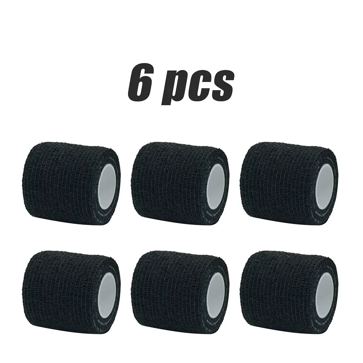 6/12/24pcs Self Adhesive Bandage Wrap, Cohesive Bandage Wrap for Sport & Athletic, Breathable Vet Wrap for Wounds