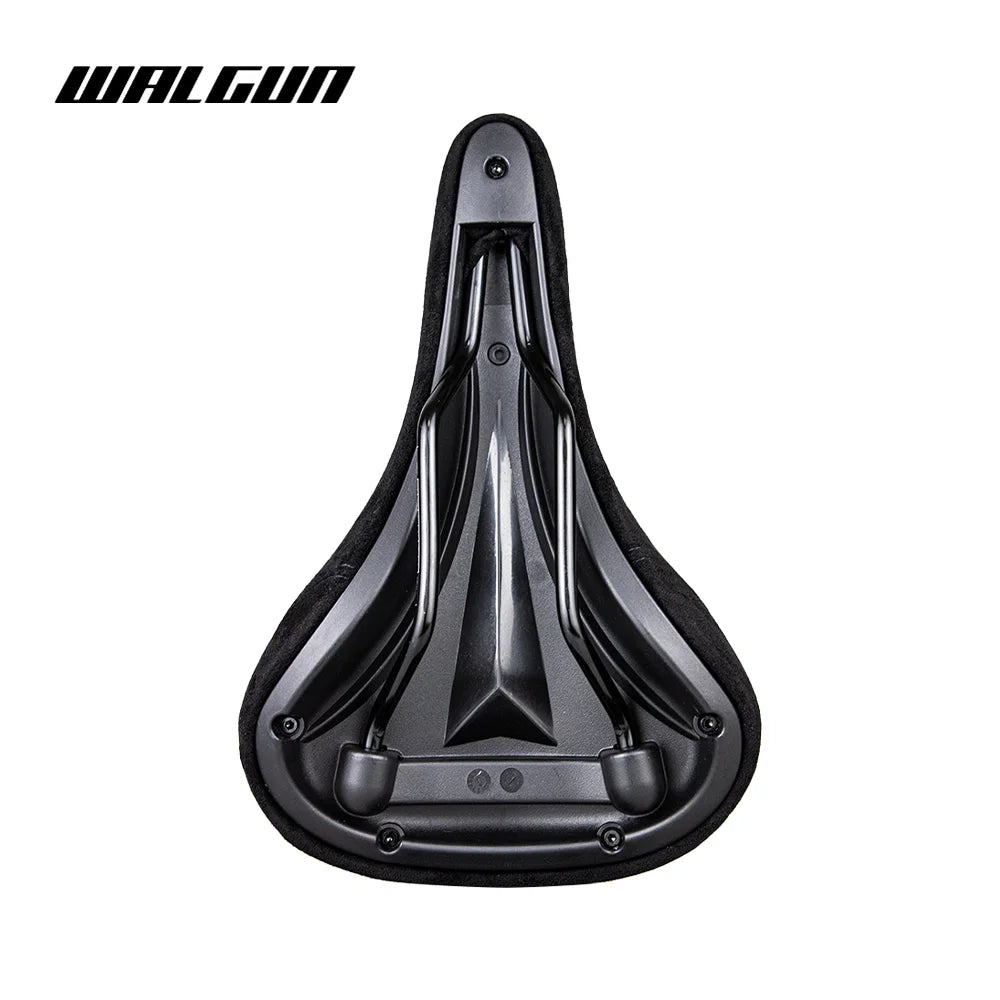 WALGUN BMX Bicycle Saddle Dirt Jump Cruiser Bike Seat with Embroidery Freestyle Racing Dowbhill Saddle MTB 265*170 Cycling Parts