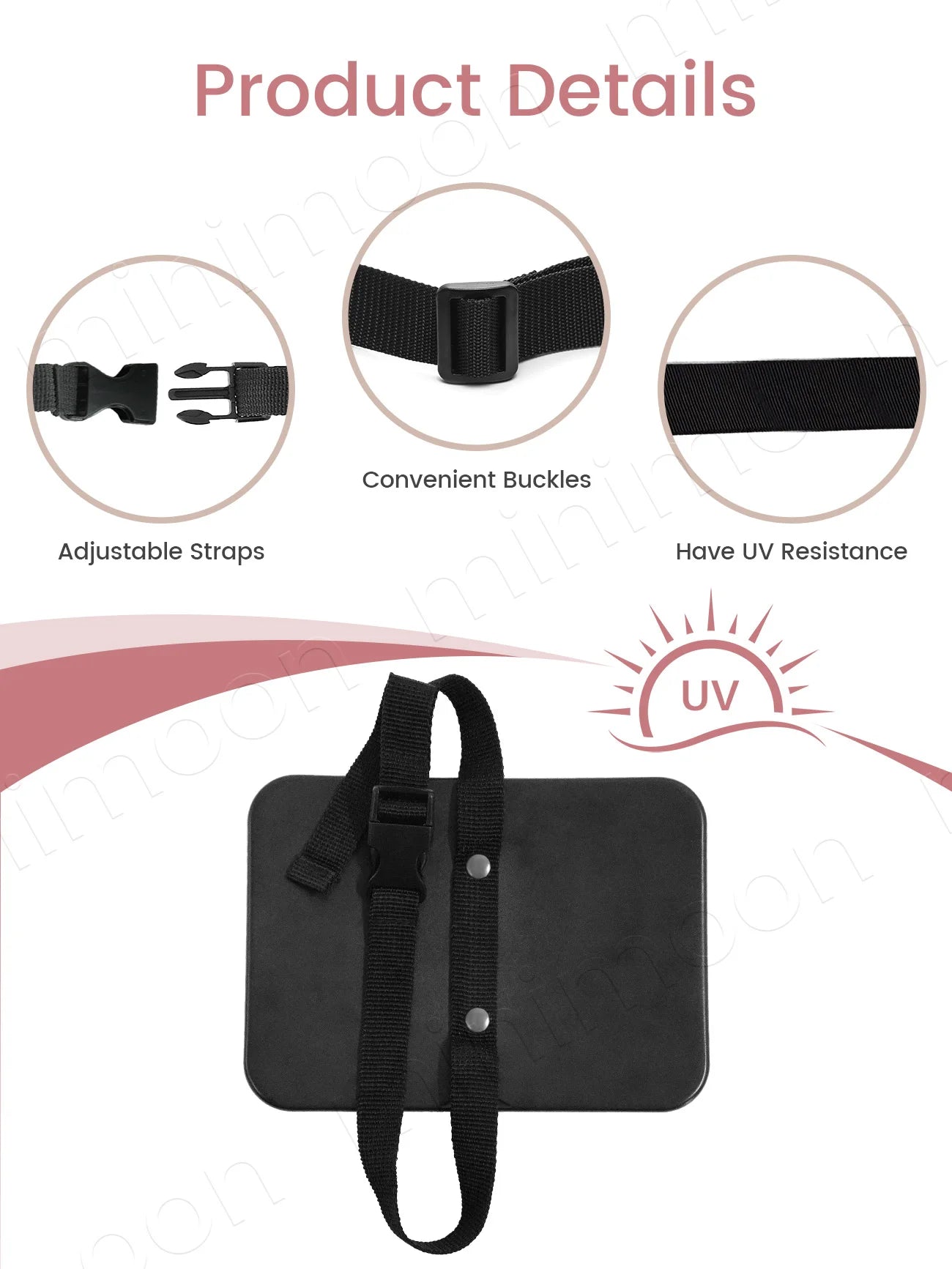 New Style Wide-Angle Baby Car Mirror, Square Rear Seat Safety Monitor for Baby & Child