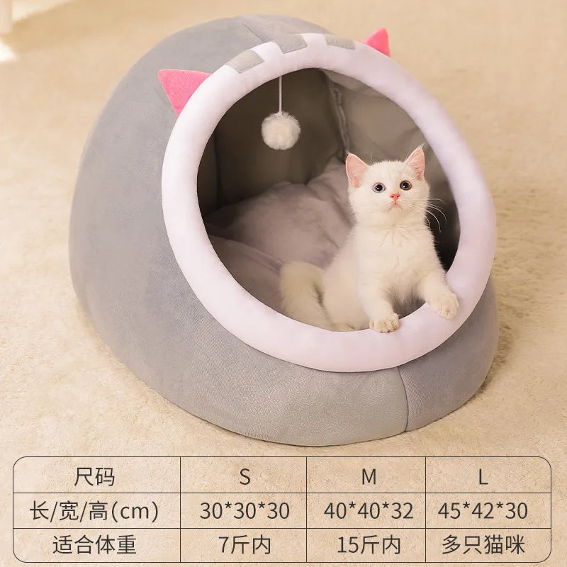 Hot selling cat house, closed pet house, semi closed dog house, cat house, warm in winter, universal in all seasons