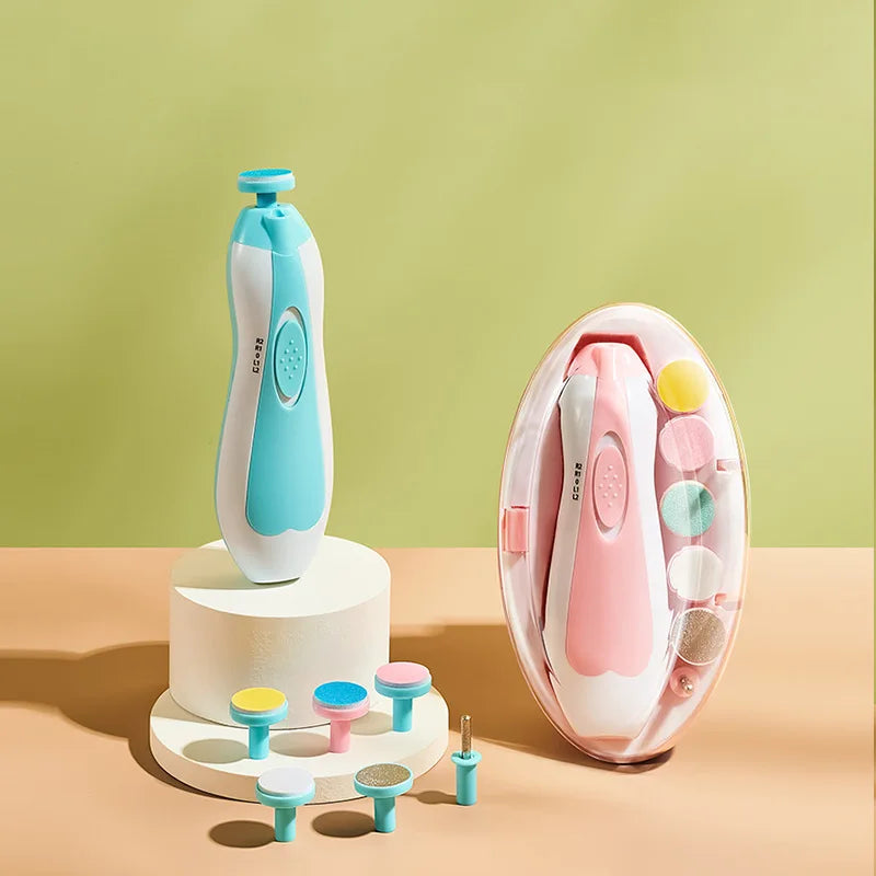 Baby Nail Clipper Care Set Newborn Manicure Set Baby Nail Trimmer Kit Oral Care Hair Brush Comb Professional Nursing Tools