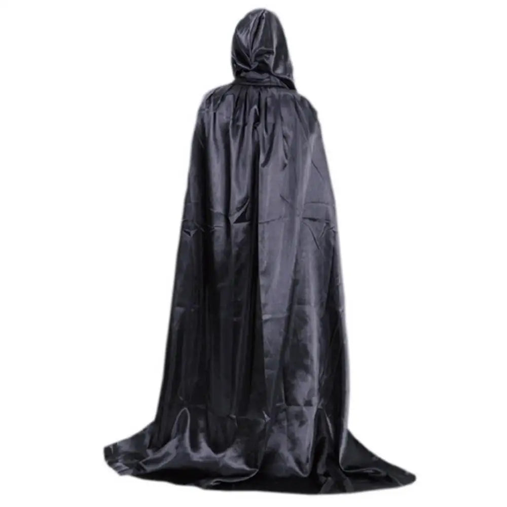 Halloween Medieval Robes Witch Wizard Cloak Cape Party Death Ghost Devil Cosplay Costumes Halloween Hooded Cloak