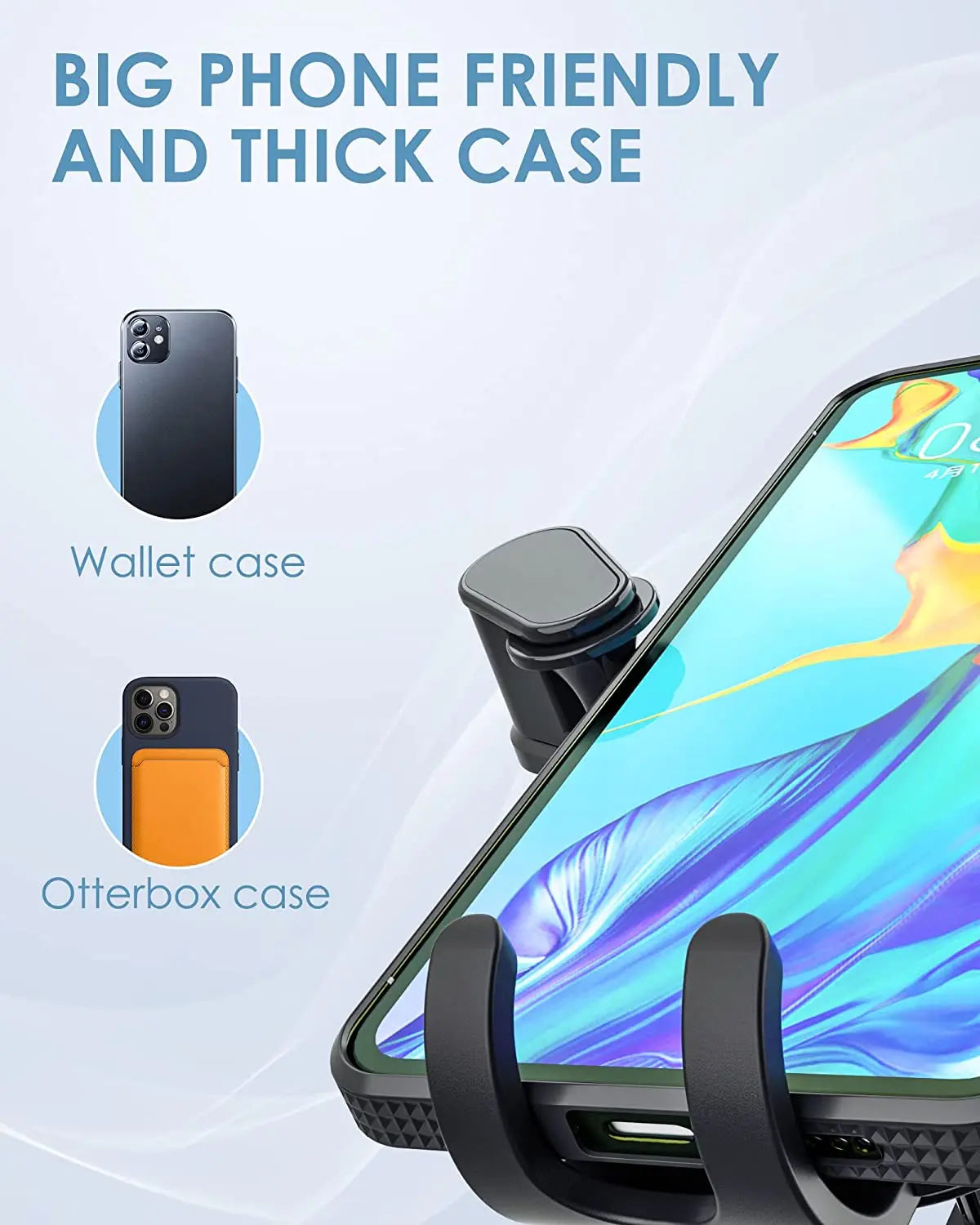 Universal Gravity Car Cell Phone Holder Mobile Phone Stand GPS Navigation Support Car Air Vent Mount Bracket For iPhone Realme