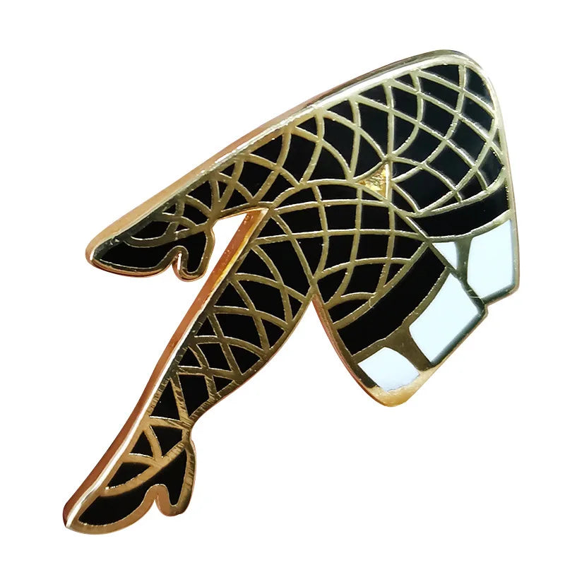 Popular Halloween Costume Accessories Horror Ghost Skull Pumpkin Pin Metal Badge Holiday Jewelry Gift Wholesale
