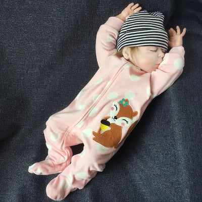 New Hot Polar Fleece Pajamas Baby Winter Romper Cover All Jumpsuits Newborn Boys Clothing Little Girl Fall Clothes Toddler 0-12M