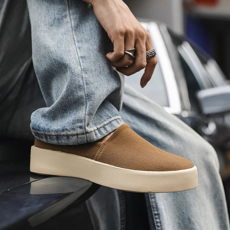 Luxury Brand Men's Loafers Slip-On Comfortable Casual Shoes Breathable Soft Sole Driving Moccasin Classic Male Walking Shoes