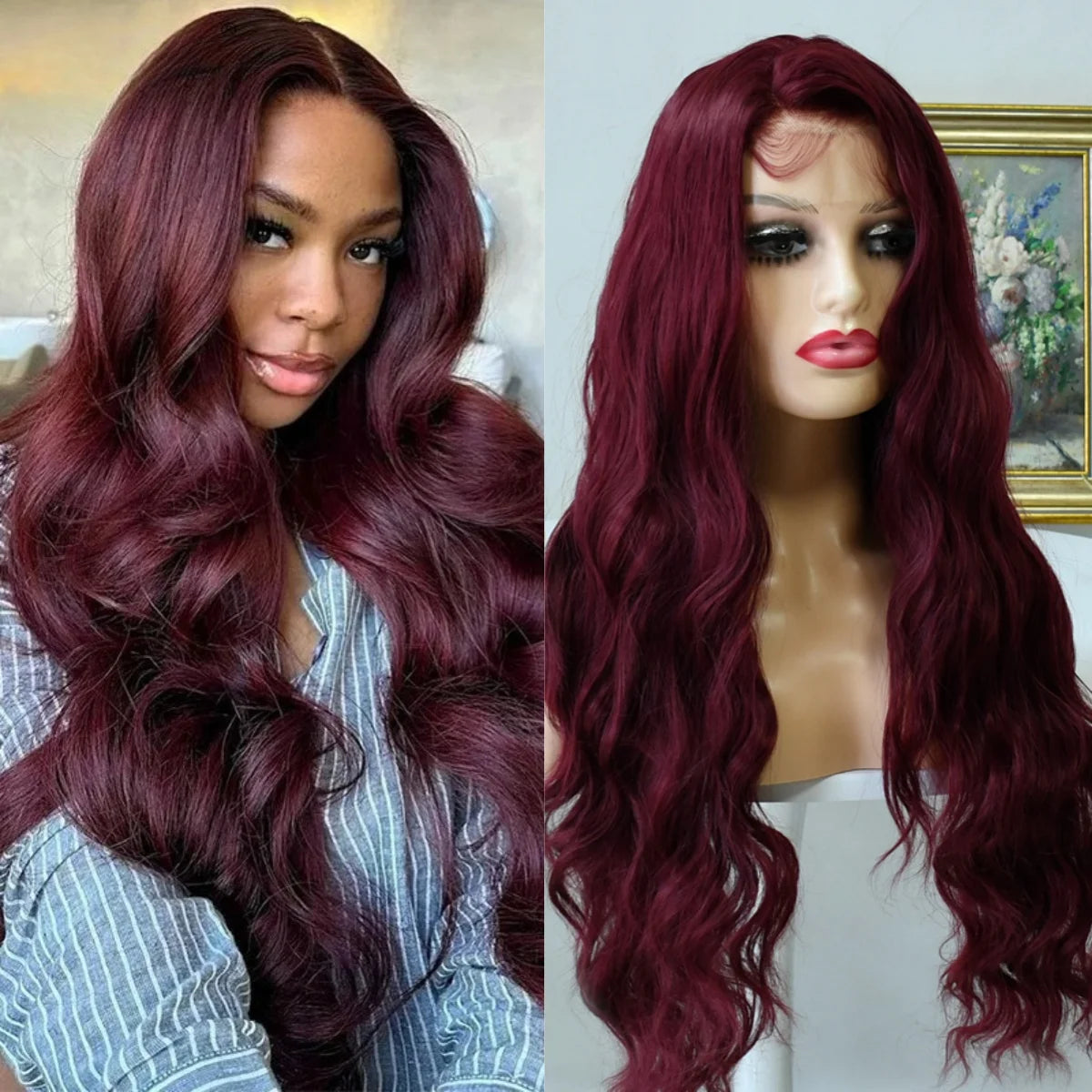 White Wig Body Wavy Lace Front Wig 13x4 HD Heat Fiber Pre Plucked Synthetic And Blend For Women Daily Wear Clearance Cosplay