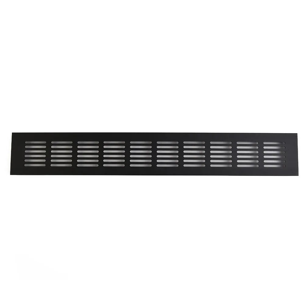60mm Aluminium Rectangular Cabinet Wardrobe Air Vent Grille Ventilation Cover