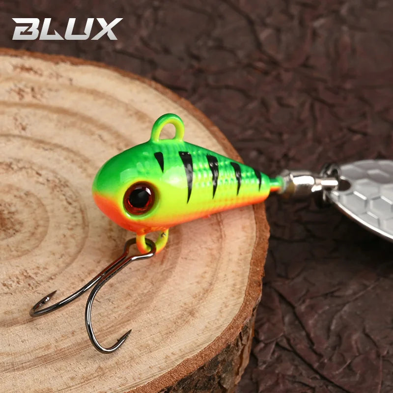 BLUX 5pcs/lot SPINTAIL Fishing Lure 4.5g 7g 11g 14g 19g Spinner Metal Vib Casting Jig Spoon Bait Freshwater Bass Tackle