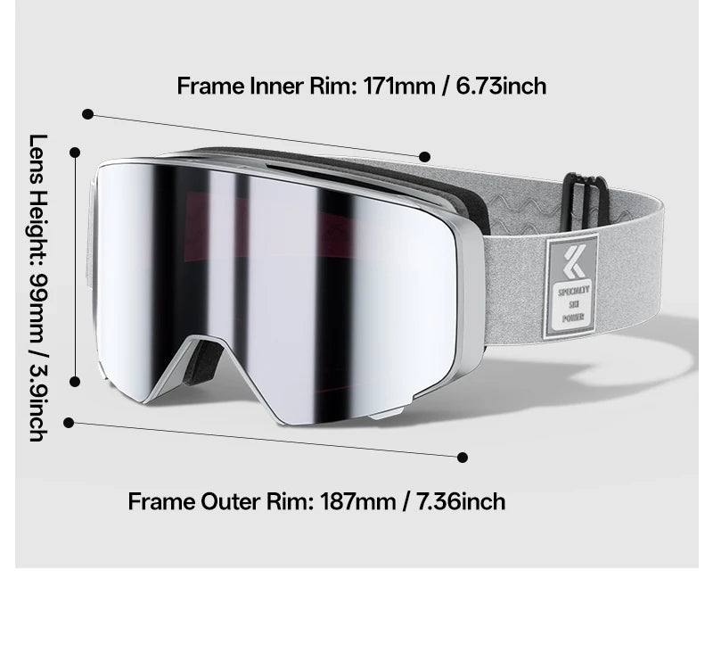 Kapvoe 2026 Skiing Eyewear Flip Ski Goggles Photochromic Snow Goggles Men Snowboard Mask Protection Glasses Snowmobile Winter