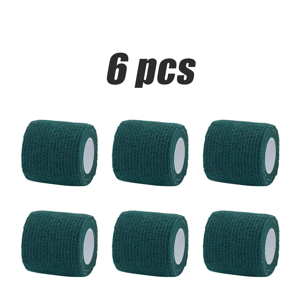 6/12/24pcs Self Adhesive Bandage Wrap, Cohesive Bandage Wrap for Sport & Athletic, Breathable Vet Wrap for Wounds