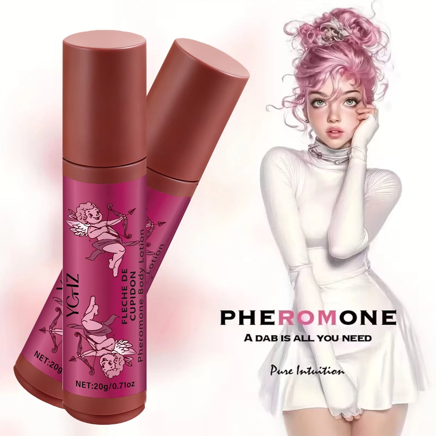 Rose Deodorant Balm, Perfectly Covers Body Odors, Lasts for 72 Hours, Moisturizes, Has a Natural Scent, Can Be Used in the Office, on Dates, or at Home