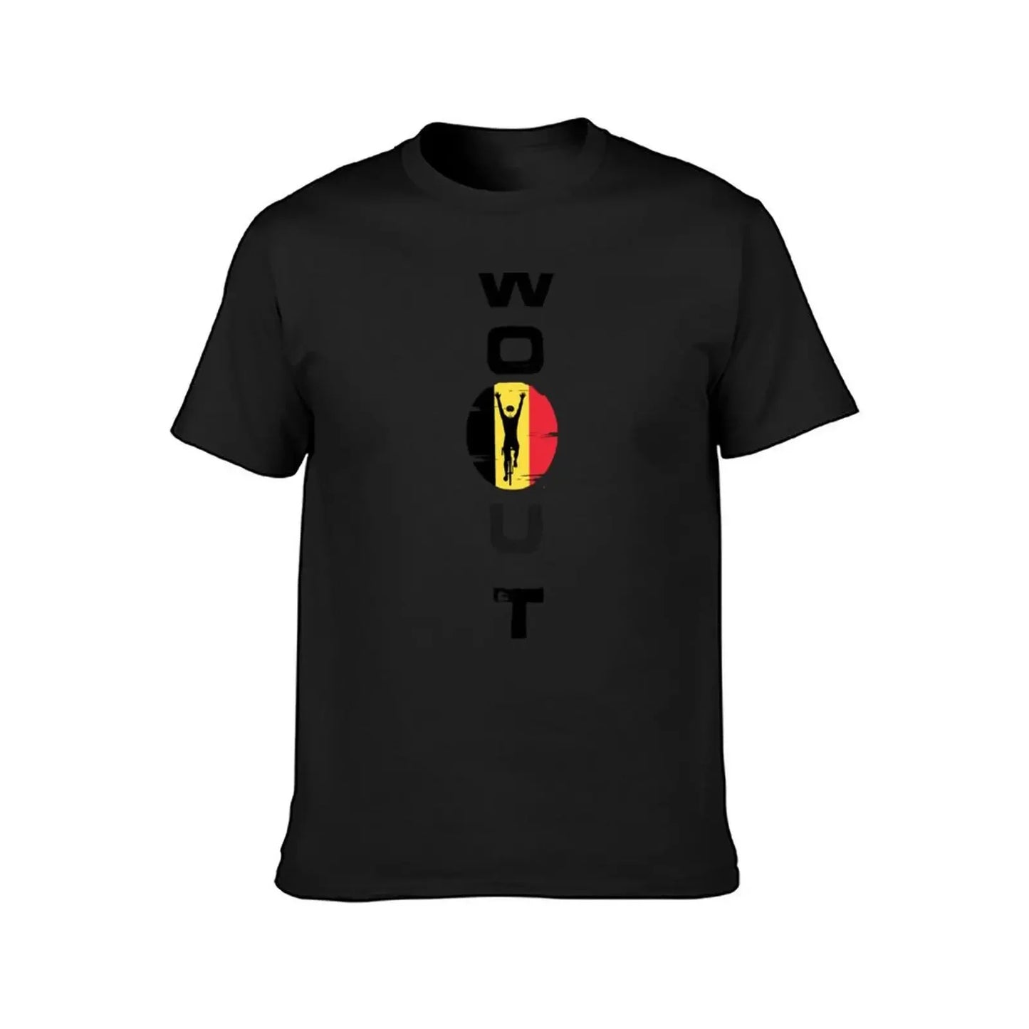 wout van aert T-Shirt cute clothes man clothes summer top quick-drying funny t shirts men