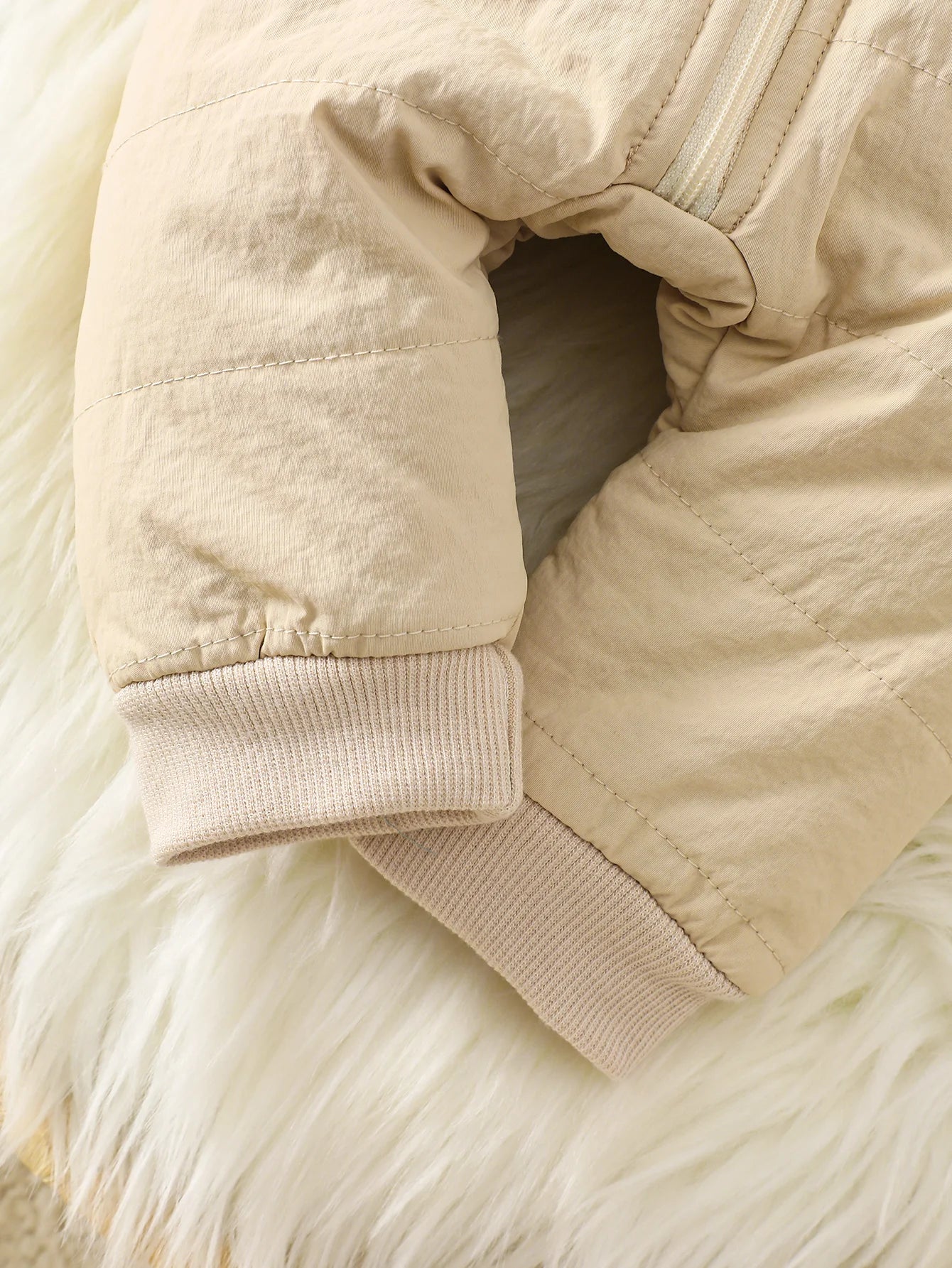IURNXB Newborn Baby Fleece Romper Clothes Long Sleeve Hooded Onesie Thicken Jumpsuit Infant Costumes Warm Homewear Outfits 1-18M