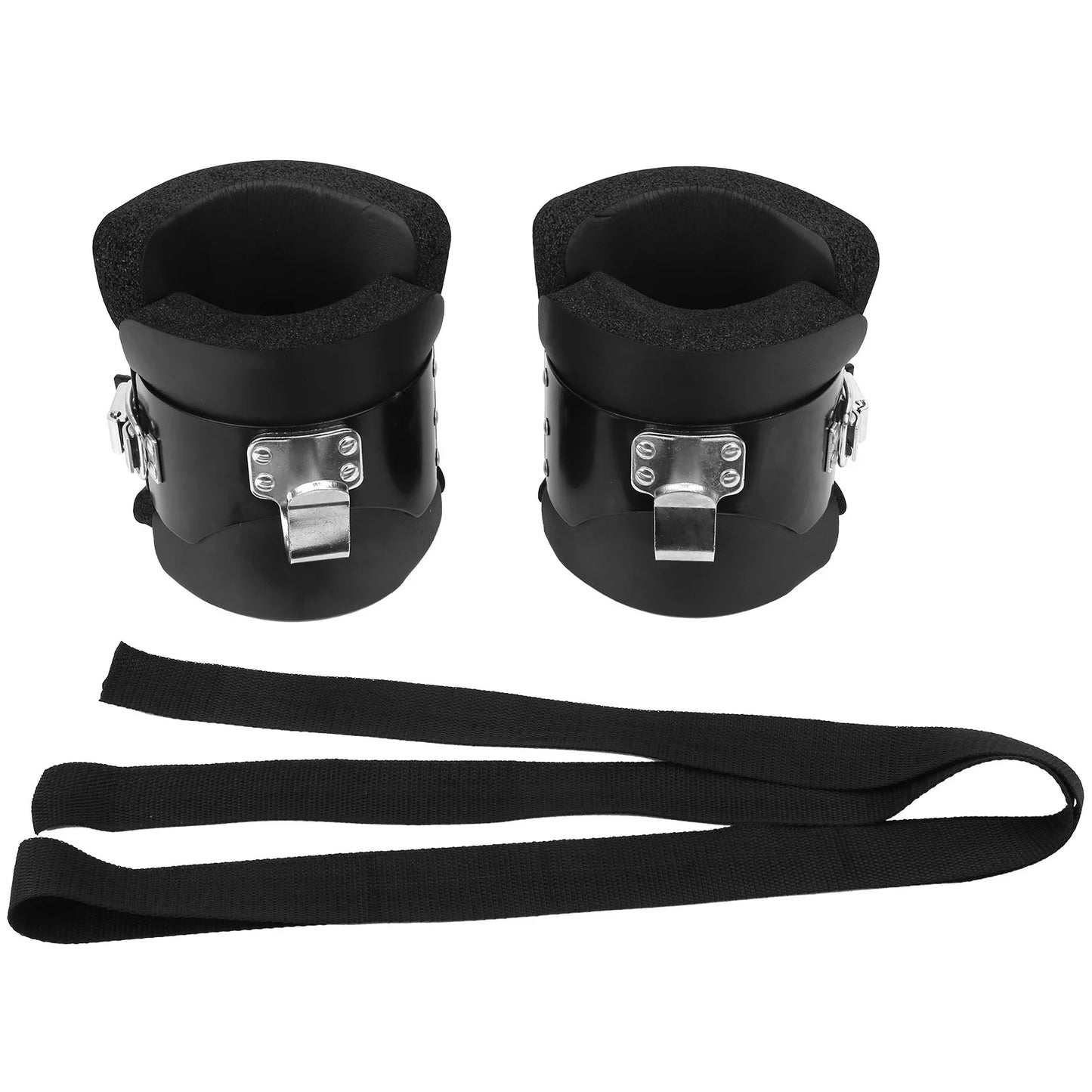 Upside Down Shoes Pair of Hanging Pull Up Boots Anti-Gravity Inversion Hang Up Boots for Home Gym Fitness Neck Back Pain Relief
