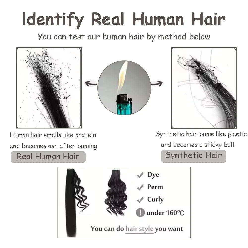 Seamless PU Tape Weft Human Hair Extensions Long PU Skin Weft Tape in Hair Extensions No Glue Human Hair For Fine Hair Long Weft