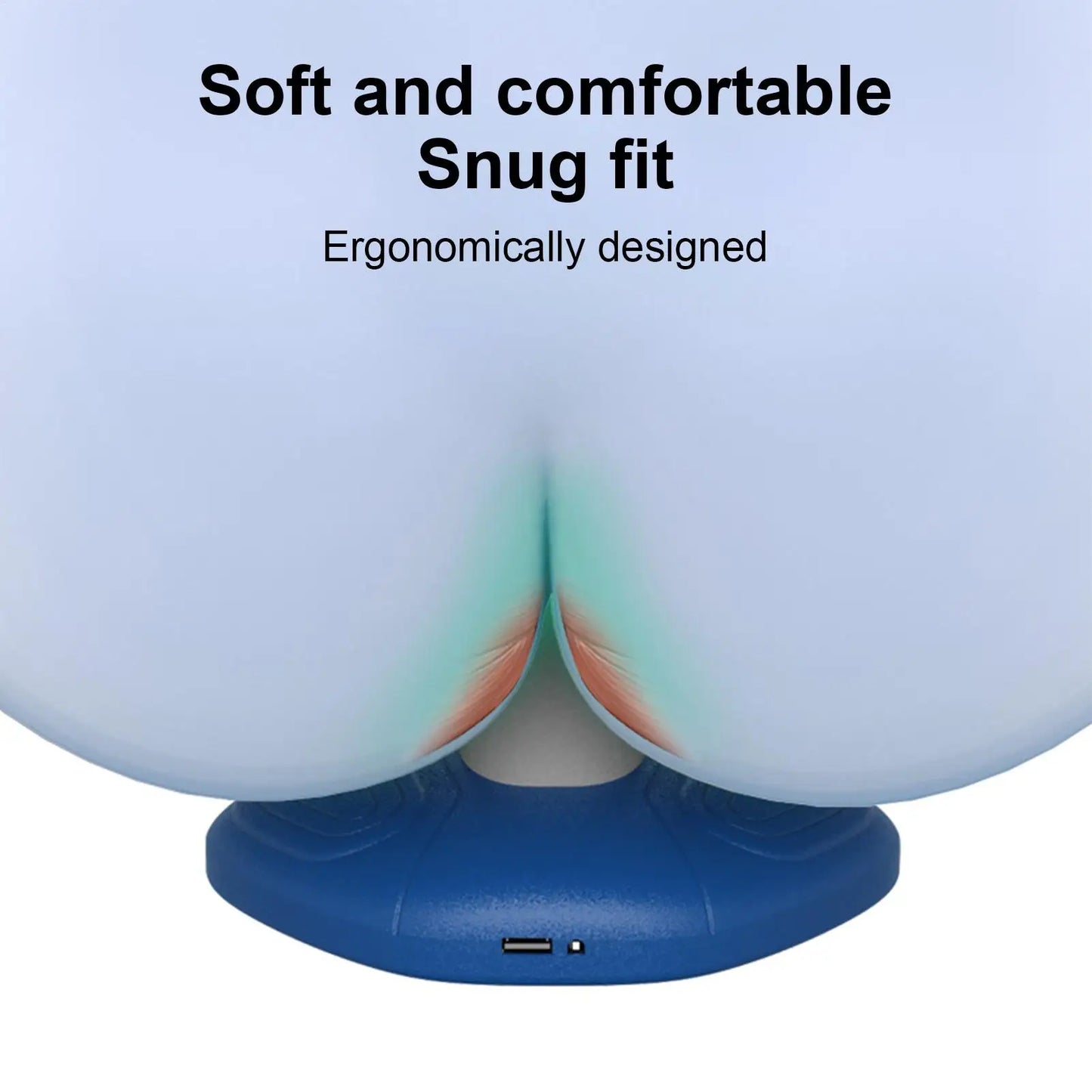 Pelvic Floor Muscle Trainer 4-Mode Massage Repair Cushion USB Rechargeable Electric Sphincter Bladder Exerciser for Men Women