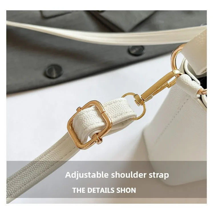 Luxury handbags for women 2026 New VLarge-capacity bucket bag for commuting, hand-held shoulder bag